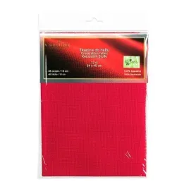 tkanina-cieta-kanwa-gladka-bez-nadruku-czerwona-12ct-46-10cm-do-haftu
