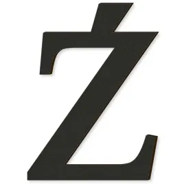 litera-laminowana-times-z-czarny-35x60-mm