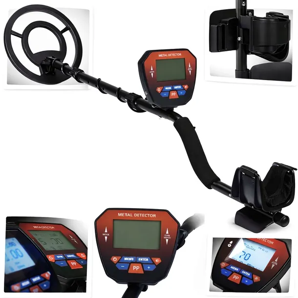 WYKRYWACZ METALI LCD DISPLAY PROFESJONALNY BARDZO CZUŁY