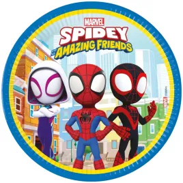 talerze-papierowe-spidey-23cm-8-szt