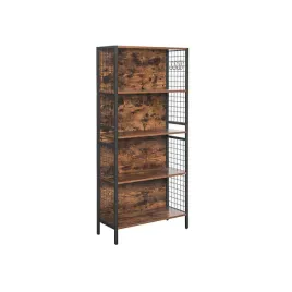 regal-na-ksiazki-74x30x1545-cm-czarny-rustykalny-braz-bryce