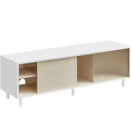 stolik-pod-telewizor-140x39x45-cm-bialy-chmura-naturalny-bez