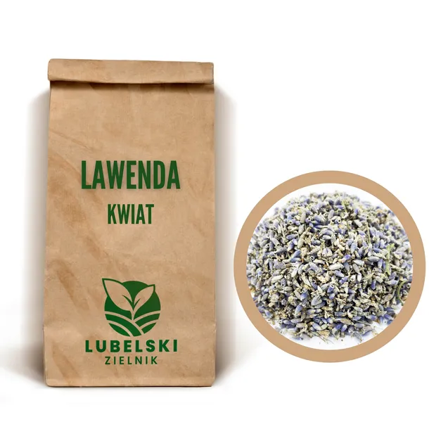 LAWENDA KWIAT LAWENDA 1 KG - LUBELSKI ZIELNIK