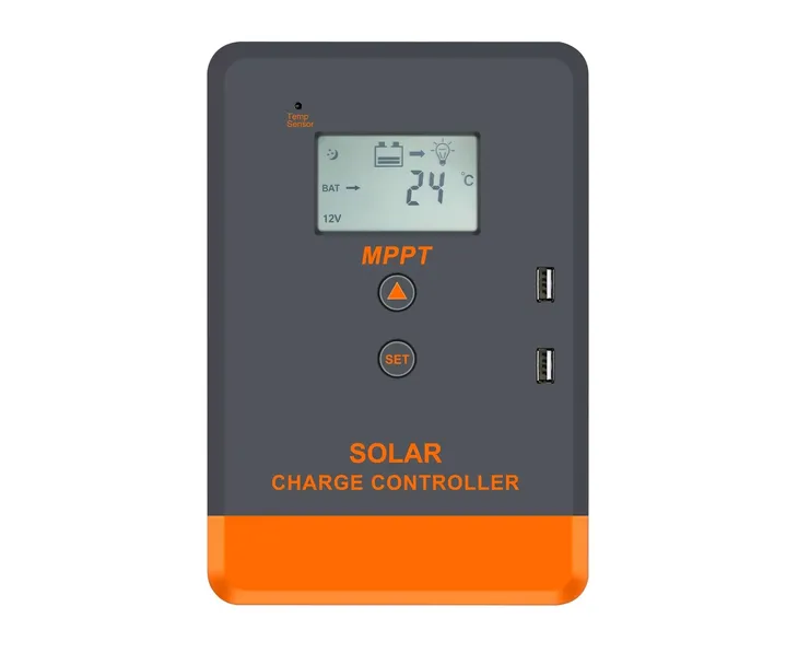 SOLARNY REGULATOR REALNE MPPT 20A POWMR 12/24V LCD USB