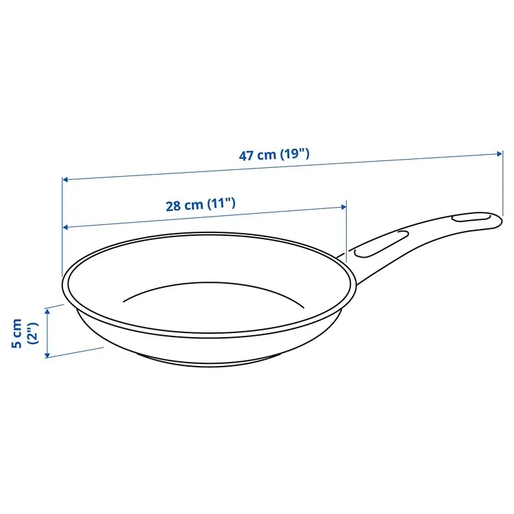 patelnia-ikea-hemlagad-28-cm-stan-nowy