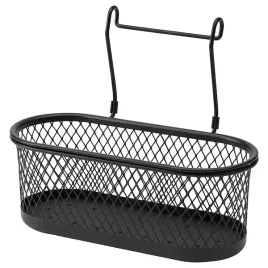 pojemnik-na-reling-hultarp-czarny-31x16-cm