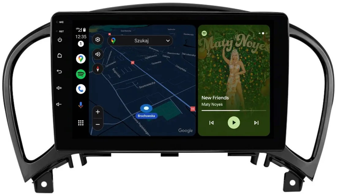 radio-2din-nawigacja-linux-nissan-juke-apple-carplay-android-auto-stan-nowy