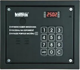 laskomex-cp-2503r-czarna-panel-audio-z-czytnikiem-kluczy-rfid