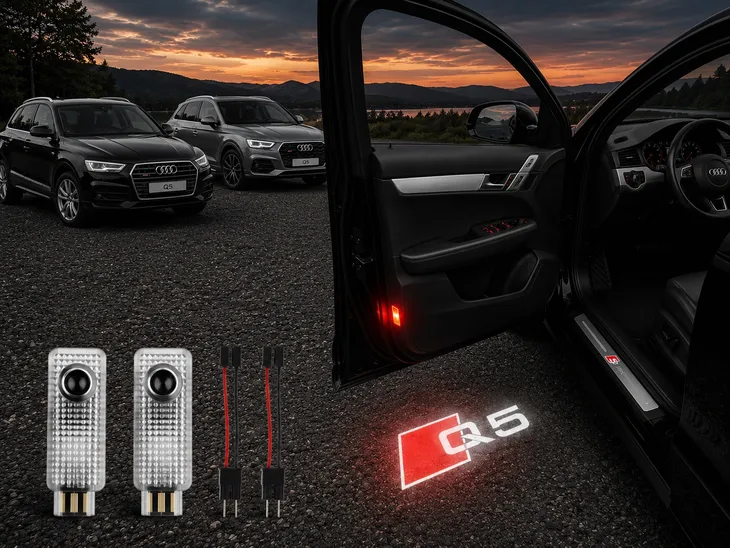 Projektory Logo Oświetlenie Led Audi Q5 I (8R), II (FY), SQ5