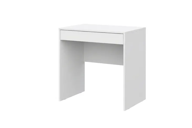 Biurko z szufladą Białe 75x50x75 cm sypialnia gabinet biuro