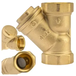 filtr-skosny-mosiezny-siatkowy-do-wody-fi-5-4-cala-dn32-valvex-tmax-120c