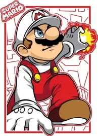 plakat-super-mario-obraz-retro-vintage-90x60