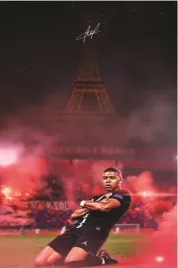 plakat-pilkarski-kylian-mbappe-psg-obraz-90x60-cm