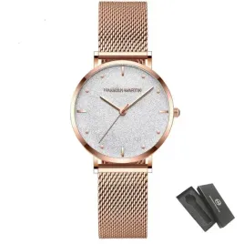 zegarek-damski-rose-gold-na-bransolecie-mesh-hannah-martin-elegancki-piekny