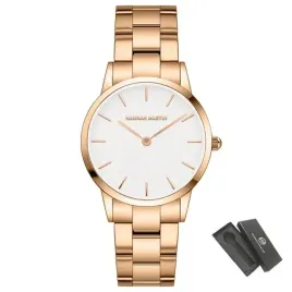 zegarek-damski-rose-gold-na-bransolecie-hannah-martin-elegancki-pudelko