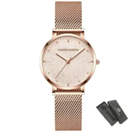 zegarek-damski-rose-gold-na-bransolecie-mesh-hannah-martin-elegancki-piekny