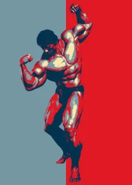 plakat-arnold-schwarzenegger-kulturysta-90x60-cm