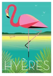 plakat-vintage-retro-flaming-hyeres-90x60-cm