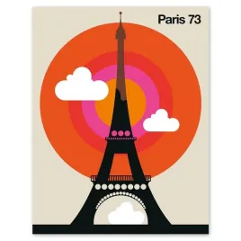 paryz-eiffla-1973-plakat-vintage-retro-art-90x60