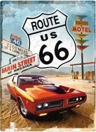 plakat-u-s-route-66-vintage-retro-art-90x60-6
