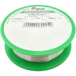 cyna-lutownicza-sn993cu07-05mm-100g-01kg-cynel-bezolowiowa-z-topnikiem