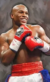 plakat-floyd-mayweather-jr-boxer-boks-90x60-cm