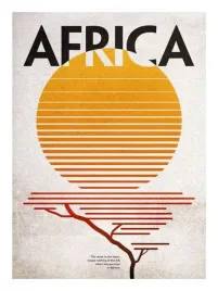 africa-afryka-plakat-vintage-retro-art-90x60-2
