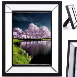 ramka-na-zdjecie-czarna-lustrzana-13x18-glamour-elegancka