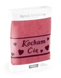 recznik-zwoltex-prezent-prezent-dla-dziewczyny-kocham-cie