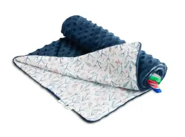kocyk-sensillo-75-x-100cm-niebieski-dzieciecy-granat-kalina