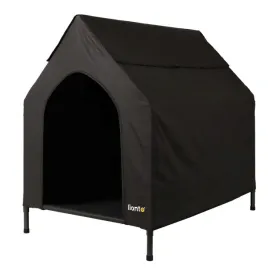 lionto-budka-dla-psa-czarny-130-cm-x-85-cm