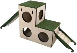 pino-15-domek-drewniany-pietrowy-z-mostkiem-dla-gryzoni
