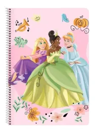 zeszyt-a4-80-kartek-w-kratke-szkolny-disney-ksiezniczki-princess-wyrywane