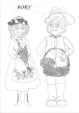 kolorowanka-podlogowa-para-borowiacka