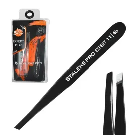 peseta-do-brwi-czarna-expert-11-type-4-waska-skosna-staleks-pro