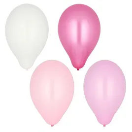 balony-pink-mix-25-cm-16-szt