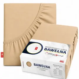 przescieradlo-200x200-z-gumka-gruba-bawelna-premium-bok-30-cm-bezowy