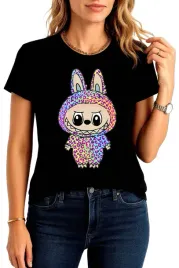 koszulka-damska-t-shirt-damski-hit-tik-tok-labubu-kobieta-roz-m-przod-w739