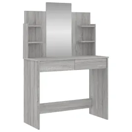 toaletka-z-lustrem-szary-dab-sonoma-vidaxl-96x39x142-cm
