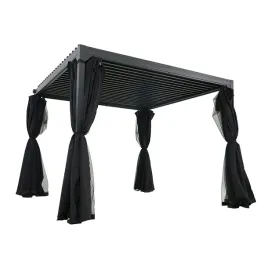pergola-aluminiowa-3x3x23-m-ze-stalowym-dachem-i-zaslonami-antracyt