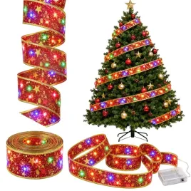 swiecaca-wstazka-led-na-choinke-4m-czerwona-dekoracja-swiateczna-40-led