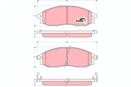 klocki-ham-nissan-pick-up-01-trw-gdb3340-zestaw-klockow-hamulcowych