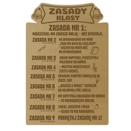 zasady-klasy-drewniana-tabliczka-prezent-dla-nauczyciela-wychowawcy