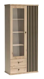 nowoczesna-witryna-cali-z-lamelami-191-cm-dab-artisan-czarny
