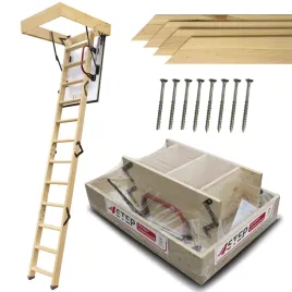 schody-strychowe-4step-greenline-90x80-35mm-wylaz-wkrety-listwy-zestaw