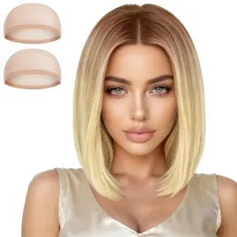 peruka-krotka-bob-35cm-platynowa-blond-siatka-kucyk-impreza-halloween