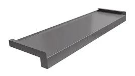 parapet-stalowy-laminowany-zewnetrzny-grafit-ocynkowany-200-cm
