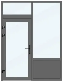 drzwi-aluminiowe-do-firmy-hali-biura-przemyslu-2485cm-x-300cm-na-wymiar
