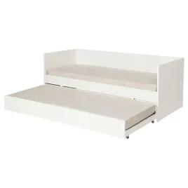 ikea-vihals-lezanka-z-lozkiem-wysuw-materac-bialy-vannareid-twardy-80x200cm