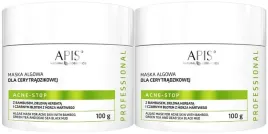 2-x-apis-acne-stop-maska-algowa-dla-cery-tradzikowej-z-zielona-herbata-100g